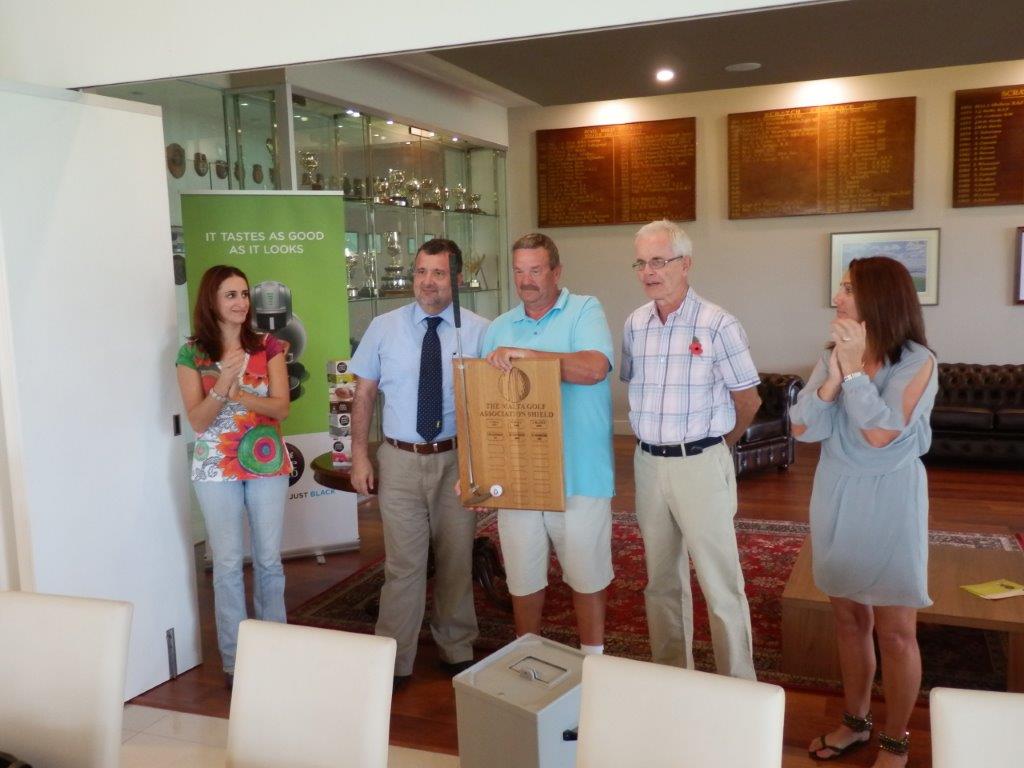 RAY MOUNTFORD WINS THE MGA SHIELD